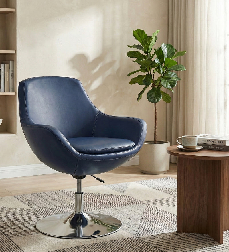 Urban Nest Lounge Chair in Blue Color