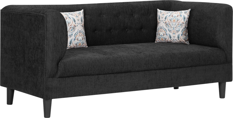 Garnet Fabric 3 Seater Sofa