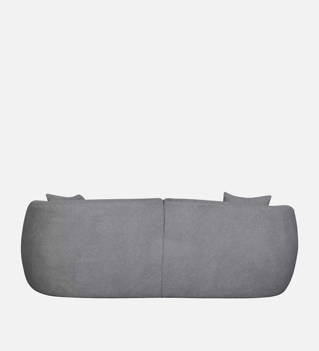 Rosetta Luxury Boucle Fabric Sofa In Grey Color