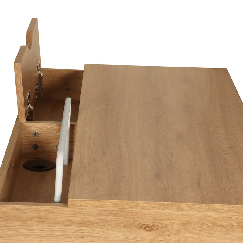 Terry Engineered Wood and Metal study Table
