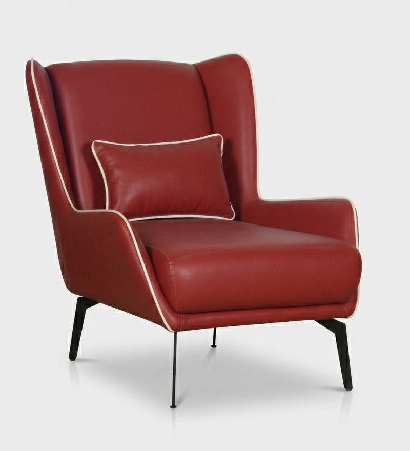 Sterling Lounge Chair In Warm Brown Color