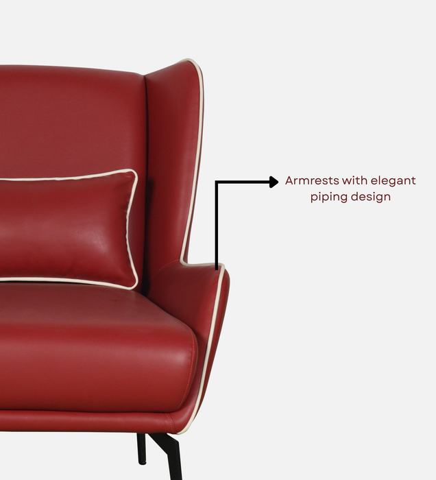 Sterling Lounge Chair In Warm Brown Color