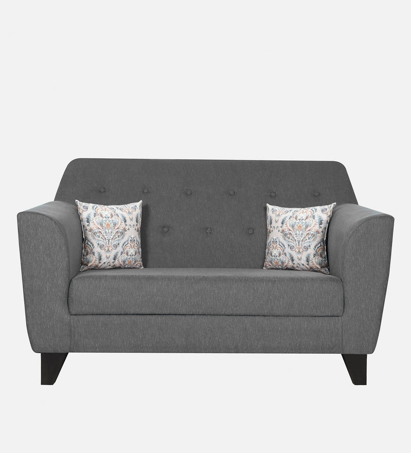 Bali Fabric 2 Seater Sofa In Grey Colour