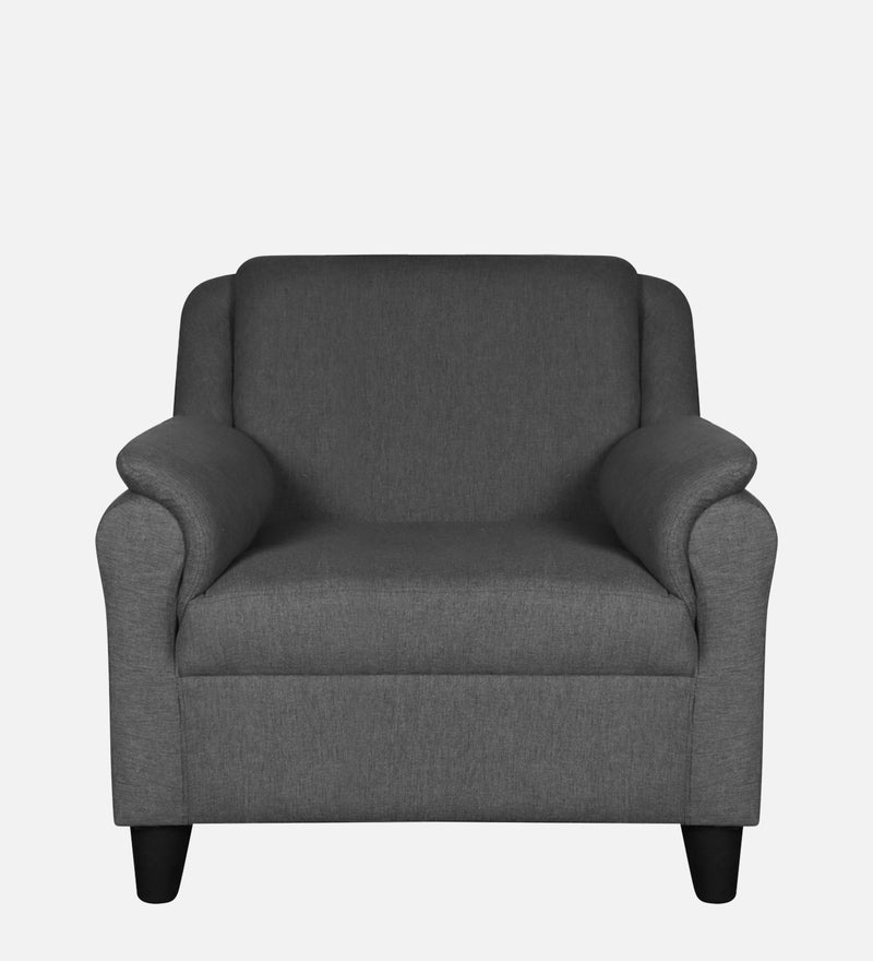 Madison leatherette and Fabric 1 seater Sofa