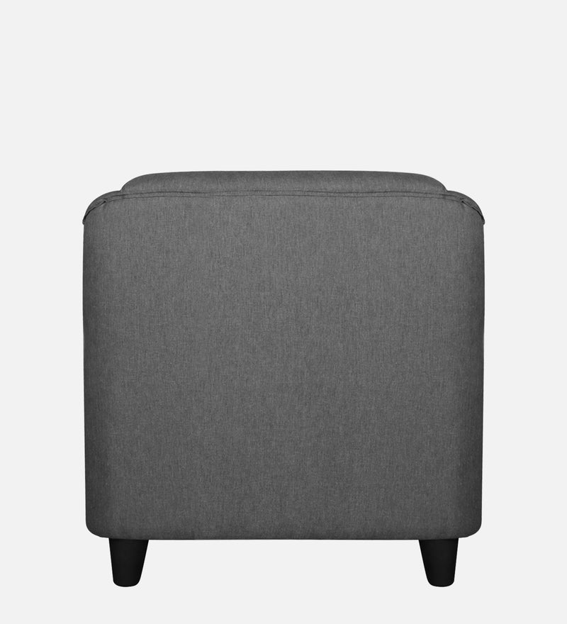 Madison leatherette and Fabric 1 seater Sofa