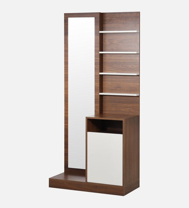 Angel Engineered Wood Dressing Unit Teak & White Colour