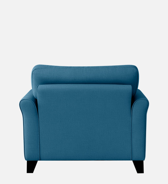 Andrew Fabric 1 Seater sofa In Blue Color