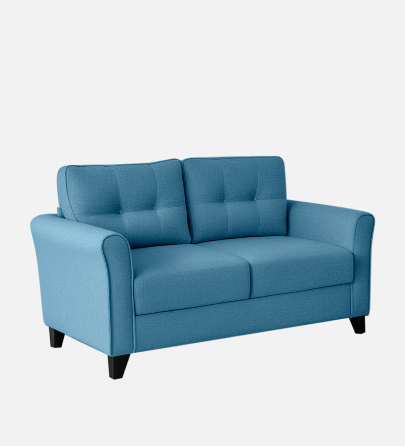 Andrew Fabric 2 Seater sofa In Blue Color