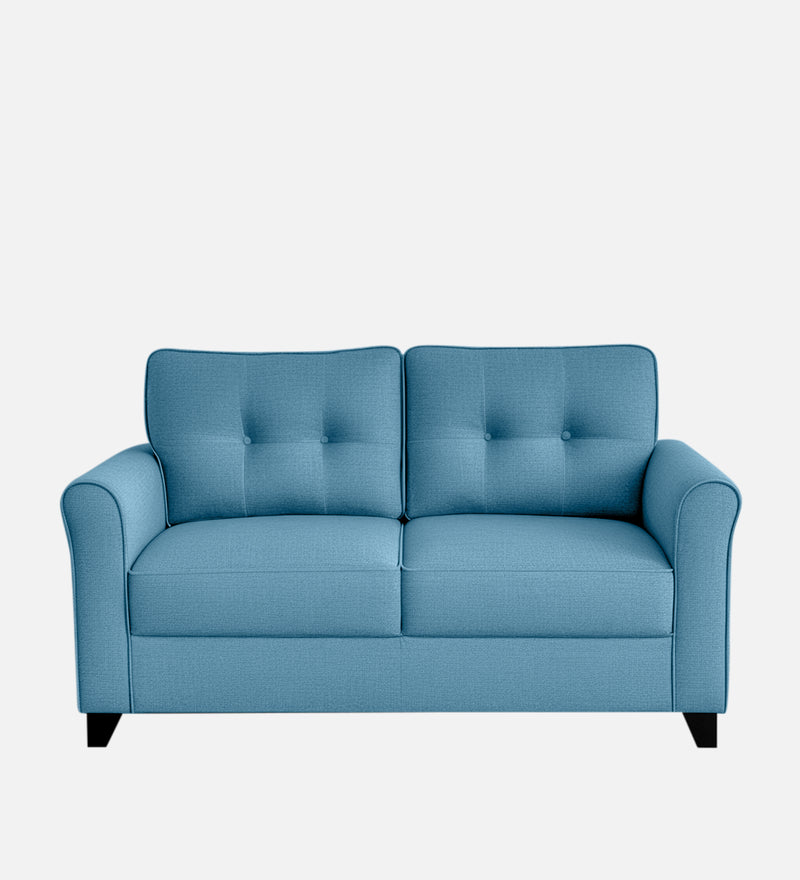 Andrew Fabric 2 Seater sofa In Blue Color