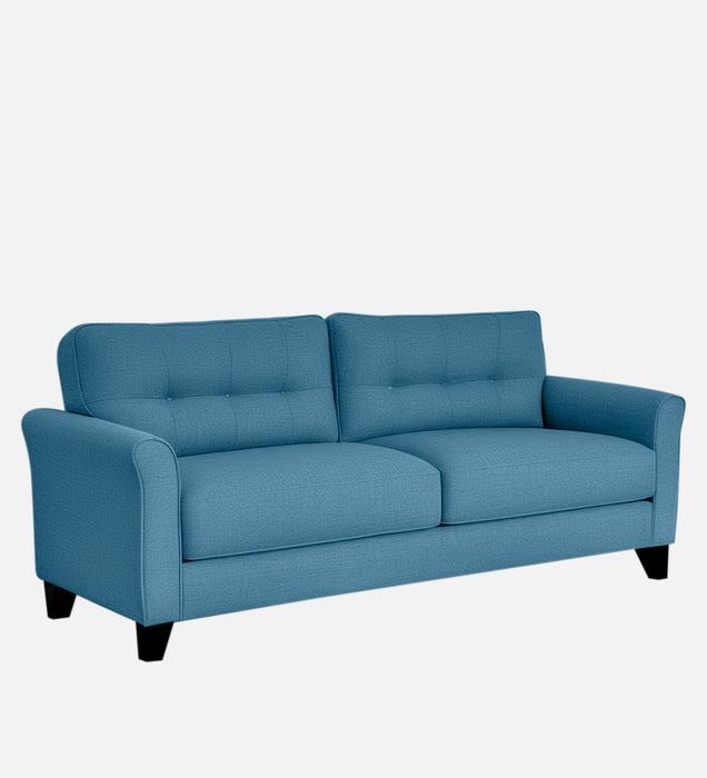 Andrew Fabric 3 Seater sofa In Blue Color
