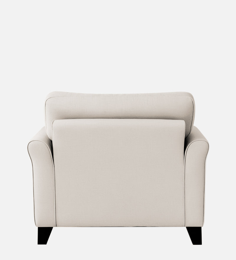 Andrew Velvet 1 Seater Sofa In Camel Beige Color