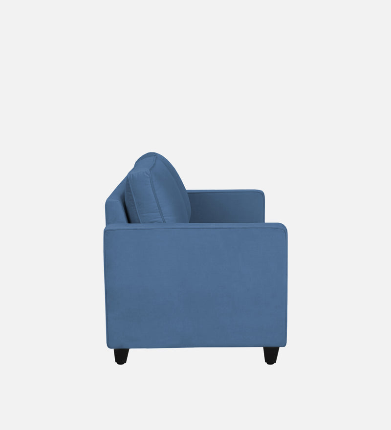 Aristocrat Velvet 2 Seater Sofa in Baltic Blue Colour