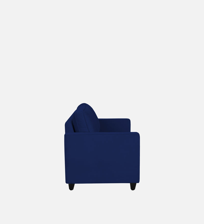 Aristocrat Velvet 3 Seater Sofa in Blue Colour
