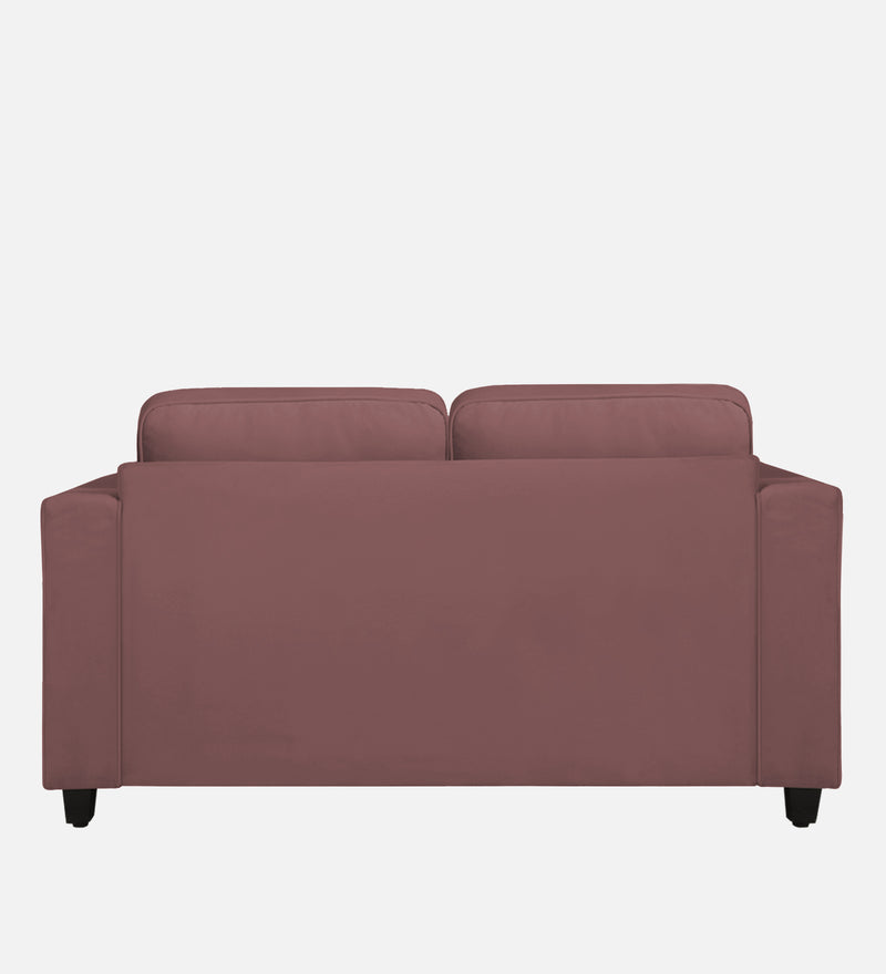Aristocrat Velvet 2 Seater Sofa in Berry Wine Colour