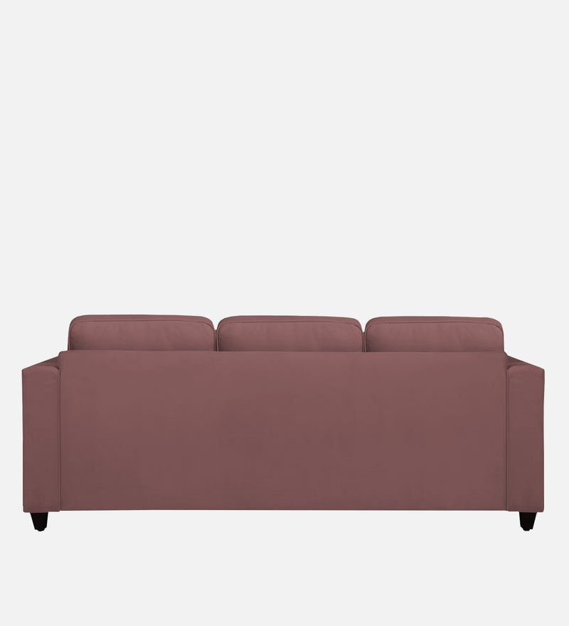 Aristocrat Velvet 3 Seater Sofa in Berry Wine Colour