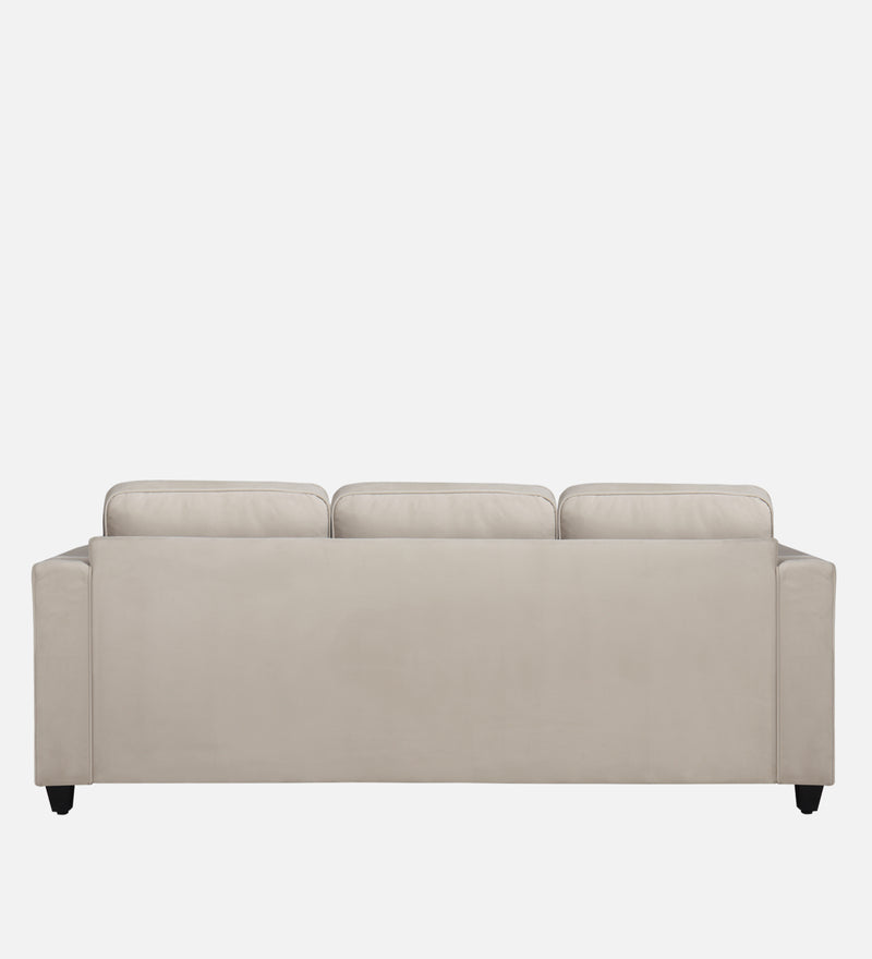 Aristocrat Velvet 3 Seater Sofa in Camel Beige Colour