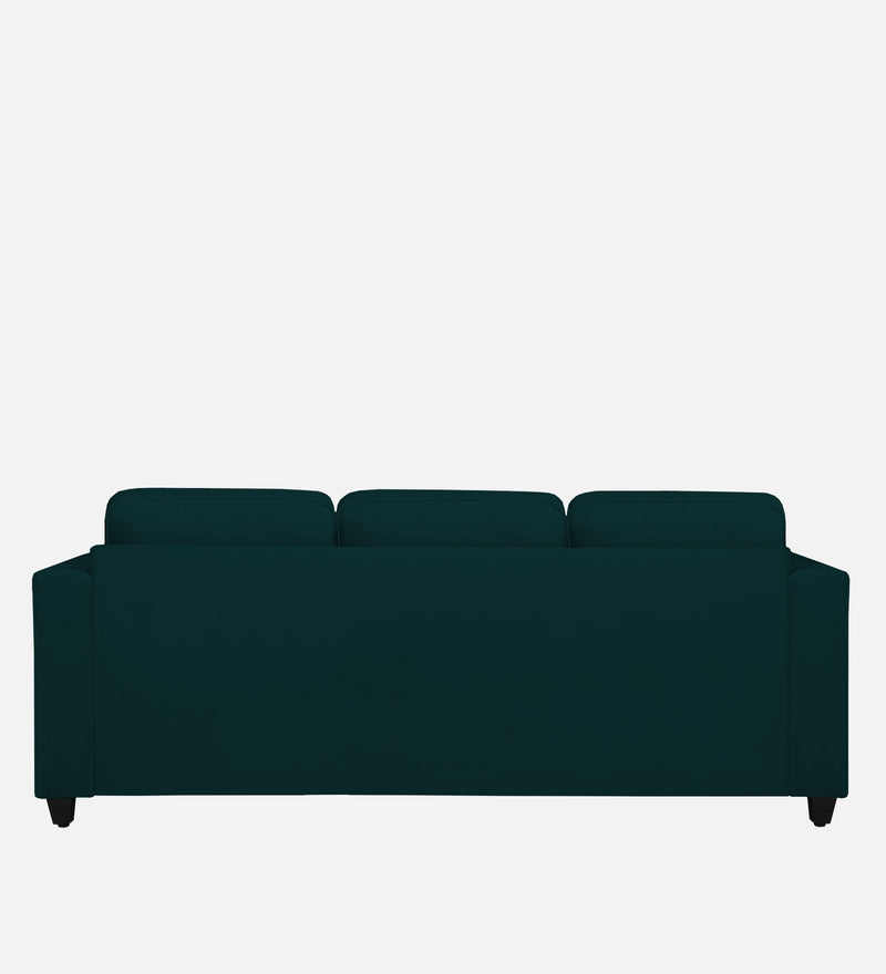 Aristocrat Velvet 3 Seater Sofa in Emerald Green Colour
