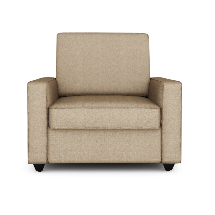 Aristo comfortable Fabric 1 Seater Sofa