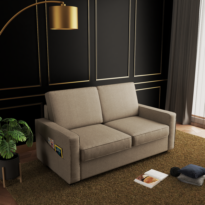 Aristo comfortable Fabric 1 Seater Sofa