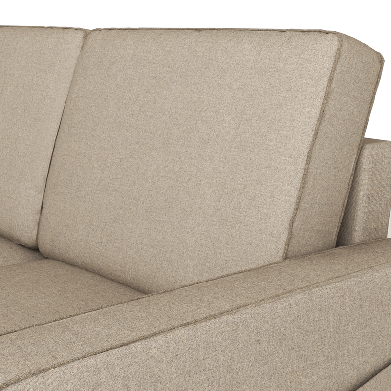 Aristo comfortable Fabric 1 Seater Sofa