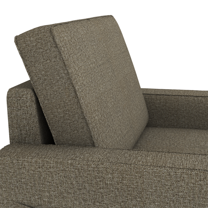 Aristo comfortable Fabric 1 Seater Sofa