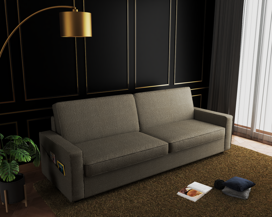 Aristo comfortable Fabric 1 Seater Sofa