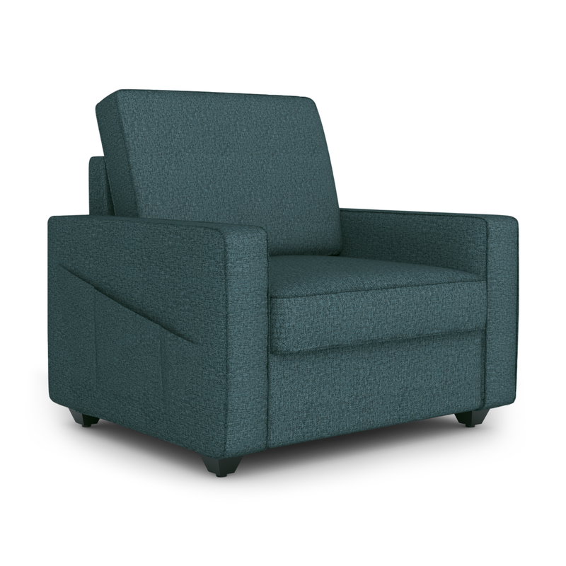 Aristo comfortable Fabric 1 Seater Sofa