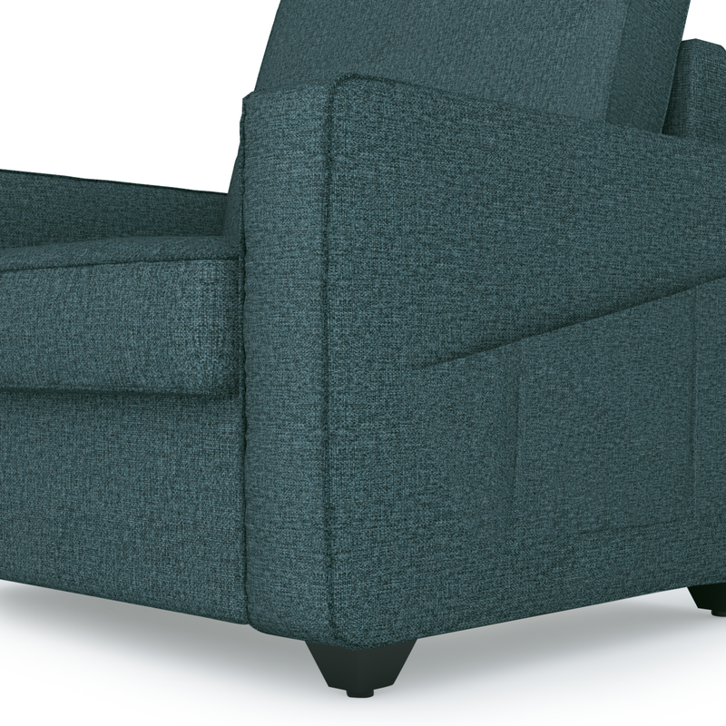 Aristo comfortable Fabric 1 Seater Sofa