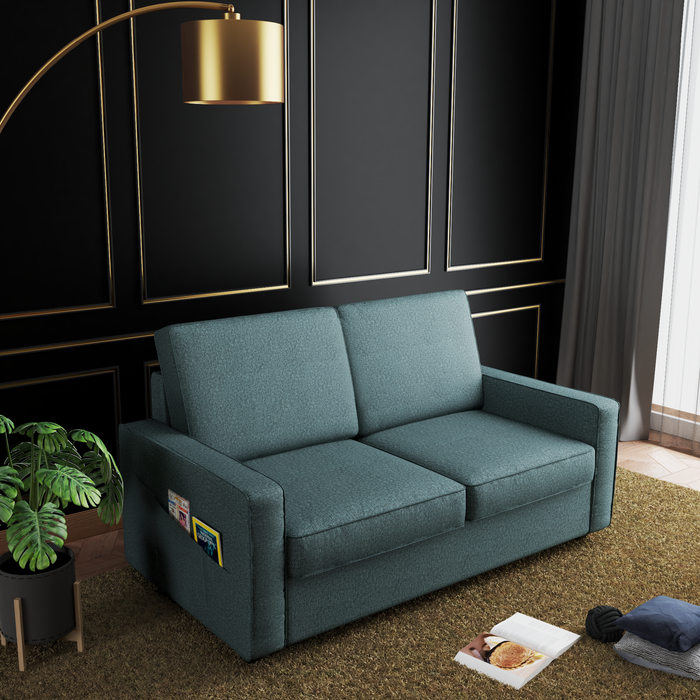 Aristo comfortable Fabric 1 Seater Sofa