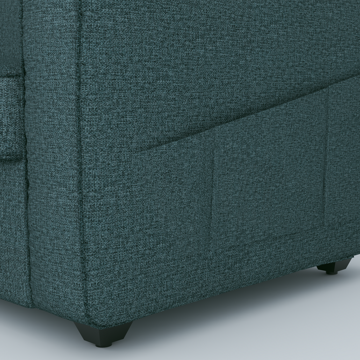 Aristo comfortable Fabric 1 Seater Sofa