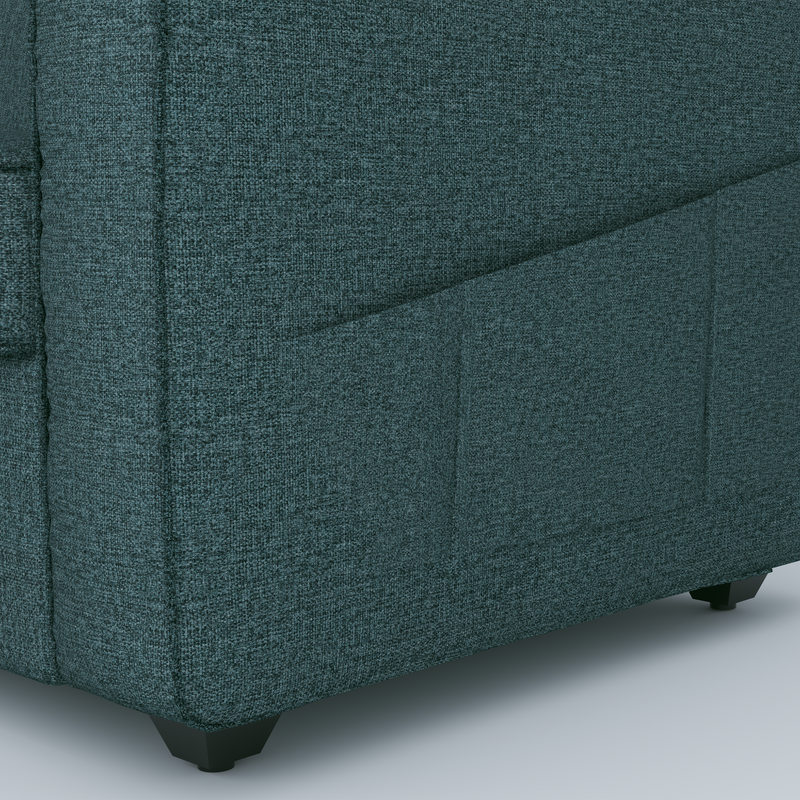 Aristo comfortable Fabric 1 Seater Sofa