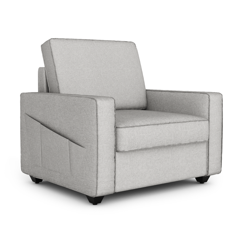 Aristo comfortable Fabric 1 Seater Sofa