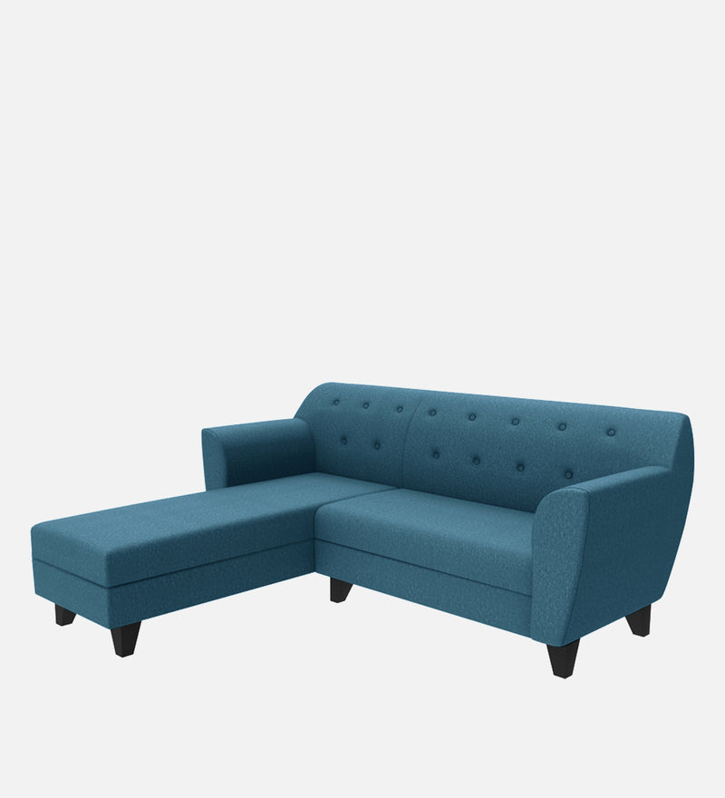 Bali Fabric 5 Seater Sectional Sofa (Left Hand Side) Blue