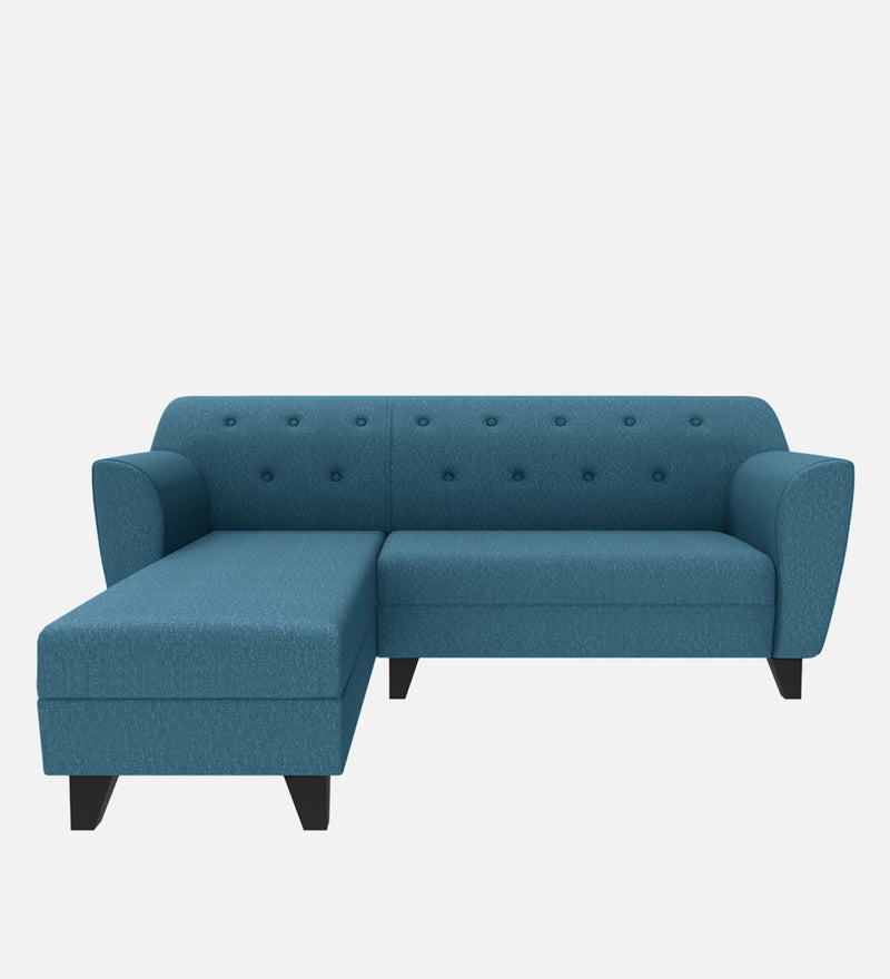 Bali Fabric 5 Seater Sectional Sofa (Left Hand Side) Blue