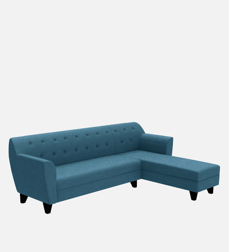 Bali Fabric 6 Seater Sectional Sofa (Right Hand Side) Blue