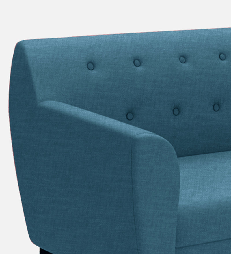 Bali Fabric 6 Seater Sectional Sofa (Right Hand Side) Blue