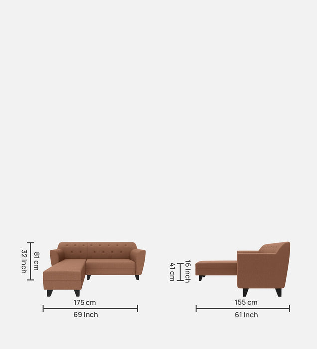 Bali comfy Fabric Sectional Sofa 5 seater