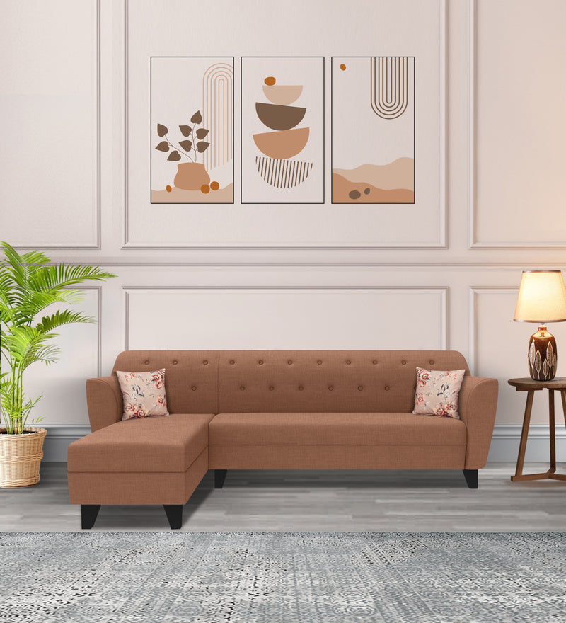 Bali Fabric 6 Seater Sectional Sofa (Left Hand Side)
