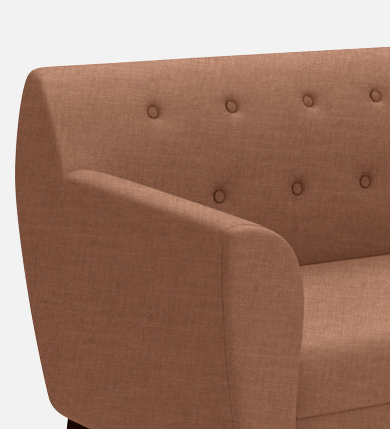 Bali Fabric 6 Seater Sectional Sofa (Right Hand Side) Brown