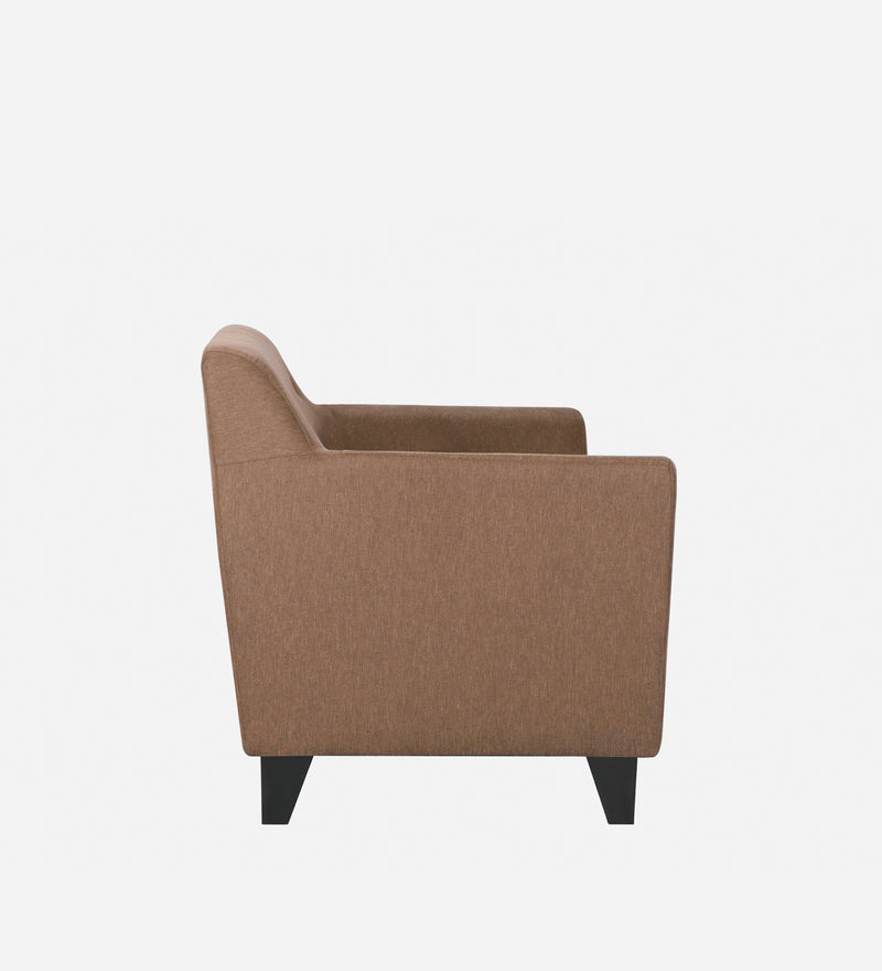 Bali Fabric 2 Seater Sofa In Brown Colour