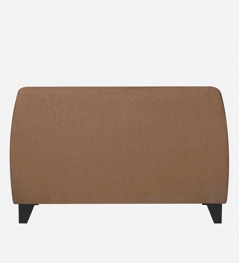 Bali Fabric 2 Seater Sofa In Brown Colour