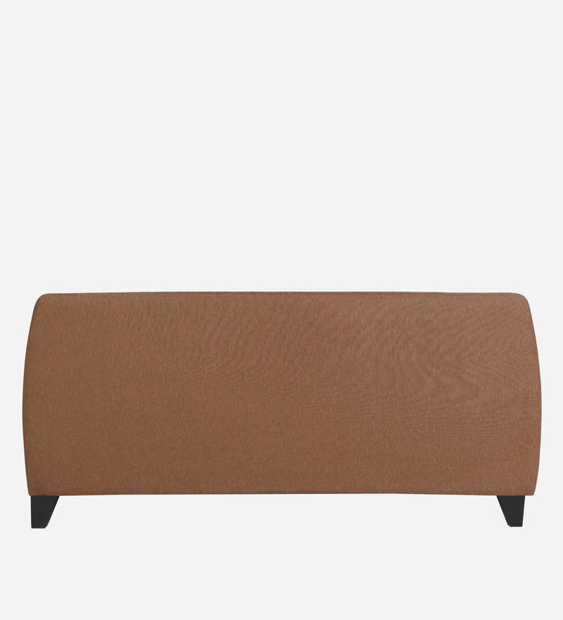 Bali Fabric 3 Seater Sofa In Brown Colour