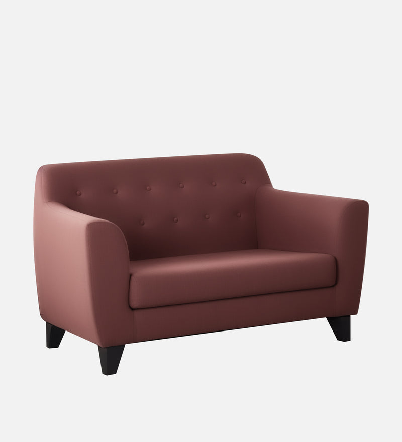 Bali Velvet 2 Seater Sofa in Berry Wine Colour