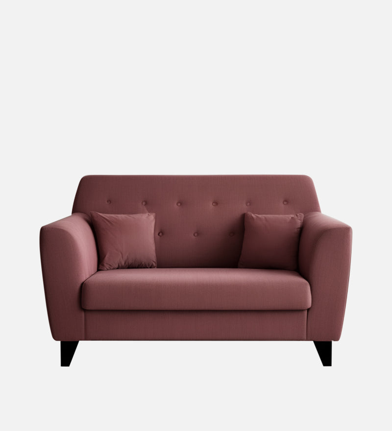 Bali Velvet 2 Seater Sofa in Berry Wine Colour
