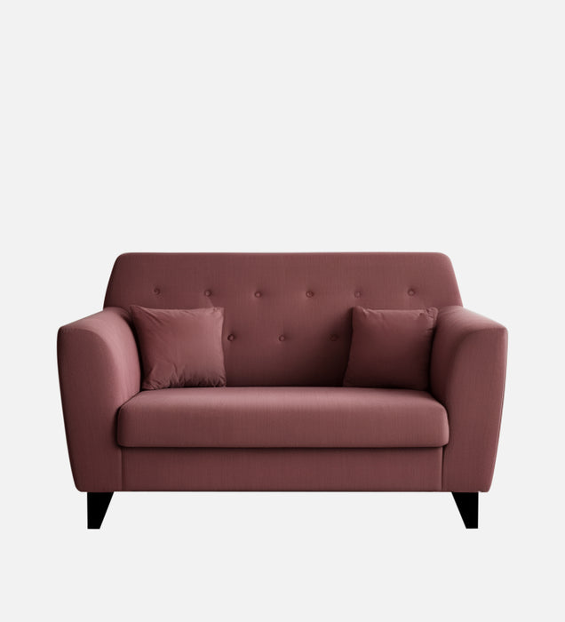 Bali Velvet 2 Seater Sofa in Berry Wine Colour