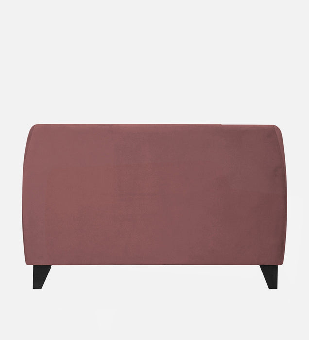 Bali Velvet 2 Seater Sofa in Berry Wine Colour