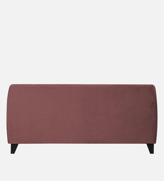 Bali Velvet 3 Seater Sofa in Berry Wine Colour