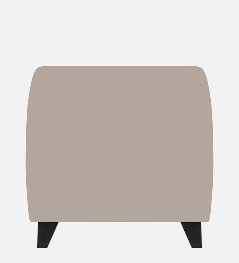 Bali Velvet 1 Seater Sofa in Camel Beige Colour