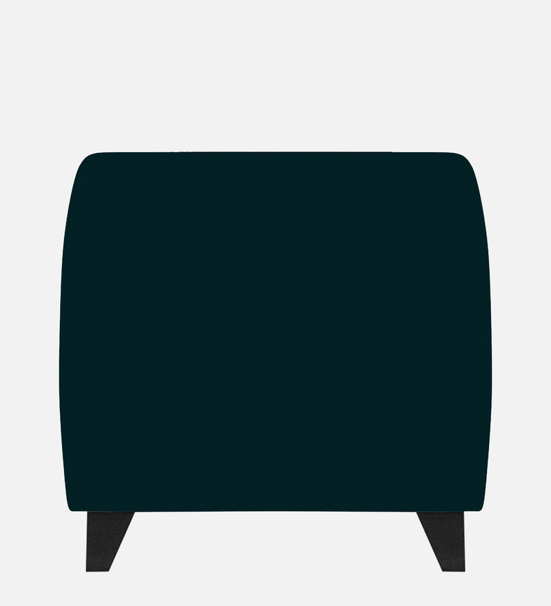 Bali Velvet 1 Seater Sofa in Emerald Green Colour