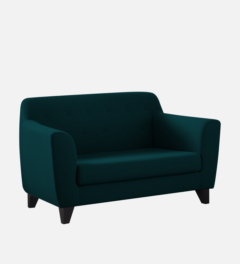 Bali Velvet 2 Seater Sofa in Emerald Green Colour